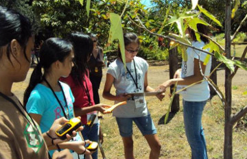 Volunteers at the park